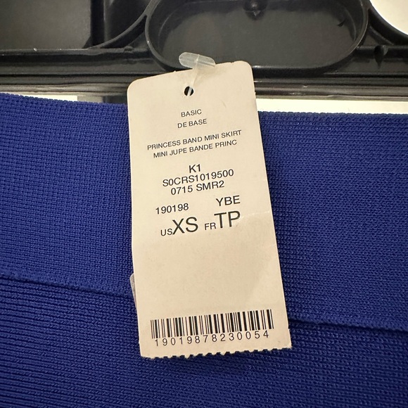 Bebe blue bodycon skirt - Picture 3 of 3